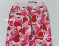 A BATHING APE BAPE KIDS ABC CAMO SHARK SWEAT PANTS