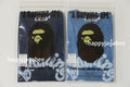 A BATHING APE JAPAN DENIM COLLECTION LOGO INDIGO TEE