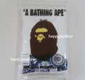 A BATHING APE JAPANESE INDIGO ART CAMO APE FACE TEE
