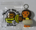 A BATHING APE BABY MILO STORE BABY MILO PANCAKE PLUSH DOLL KEYCHAIN