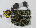 A BATHING APE BABY MILO STORE BABY MILO EMBROIDERY MINI CROSS BAG