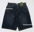 A BATHING APE BAPE STA PATCH 13 OZ RELAXED FIT DENIM SHORTS