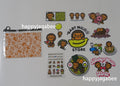 A BATHING APE BABY MILO STORE BABY MILO STICKER SET