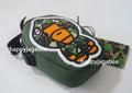 A BATHING APE BAPE KIDS ABC CAMO MILO SHARK SHOULDER BAG