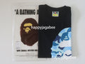 A BATHING APE ABC CAMO SIDE BIG APE HEAD TEE