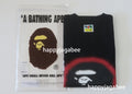 A BATHING APE SPRAY APE HEAD RELAXED FIT TEE