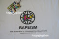 A BATHING APE BAPE x KIDSUPER BAPEISM LOGO TEE