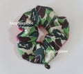A BATHING APE Ladies' ABC CAMO SCRUNCHIE