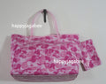A BATHING APE Ladies' BABY LISA ABC CAMO TOTE BAG