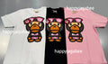 A BATHING APE Ladies' BIG BABY LISA SUMMER TEE