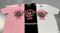 A BATHING APE Ladies' LISA COLLEGE SUMMER TEE