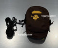 A BATHING APE APE HEAD CAMERA POUCH