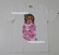 A BATHING APE Ladies' ABC LISA CAMO LISA ON APE HEAD TEE