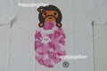 A BATHING APE Ladies' ABC LISA CAMO LISA ON APE HEAD TEE