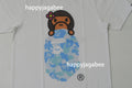 A BATHING APE Ladies' ABC LISA CAMO LISA ON APE HEAD TEE