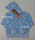 A BATHING APE Ladies' BABY LISA ABC CAMO FULL ZIP HOODIE