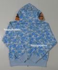A BATHING APE Ladies' BABY LISA ABC CAMO FULL ZIP HOODIE