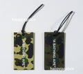 A BATHING APE 1ST CAMO LUGGAGE TAG