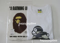 A BATHING APE SCREEN CAMO MILO ON BIG APE TEE