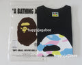 A BATHING APE NEW MULTI CAMO BIG APE HEAD TEE