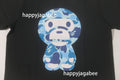 A BATHING APE Ladies' ABC CAMO BIG BABY MILO TEE