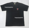 A BATHING APE COLLEGE ONE POINT EMBROIDERY TEE