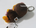 A BATHING APE BABY MILO STORE BABY MILO CHERRY BLOSSOM PLUSH DOLL KEYCHAIN