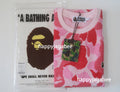 A BATHING APE ABC CAMO PILE JACQUARD ONE POINT TEE