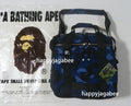 A BATHING APE COLOR CAMO RECORDS BAG