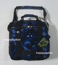 A BATHING APE COLOR CAMO RECORDS BAG