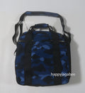A BATHING APE COLOR CAMO RECORDS BAG