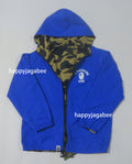 A BATHING APE BAPE KIDS 1ST CAMO REVERSIBLE HOODIE JACKET