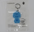 A BATHING APE BABY MILO REFLECTIVE KEYCHAIN