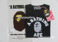 A BATHING APE Ladies' COLOR STUD COLLEGE MINI TEE