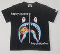 A BATHING APE BAPE KIDS 3D MILO SHARK TEE