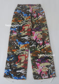 A BATHING APE Ladies' HYBRID CAMO BAPE STA CARGO PARACHUTE PANTS