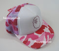 A BATHING APE Ladies' ABC CAMO CRYSTAL STONE MESH CAP