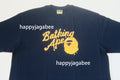 A BATHING APE BAPE 3D HONEY LOGO RELAXED FIT TEE