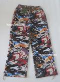 A BATHING APE HYBRID CAMO APE FACE LOGO RELAXED FIT SWEAT PANTS