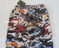 A BATHING APE HYBRID CAMO APE FACE LOGO RELAXED FIT SWEAT PANTS