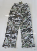A BATHING APE HYBRID CAMO APE FACE LOGO RELAXED FIT SWEAT PANTS