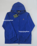 A BATHING APE ONE POINT FULL ZIP HOODIE