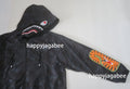 A BATHING APE COLOR CAMO REFLECTIVE RIPSTOP SHARK FULL ZIP JACKET