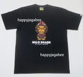 A BATHING APE COLOR CAMO MILO SHARK FZH TEE