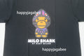 A BATHING APE COLOR CAMO MILO SHARK FZH TEE