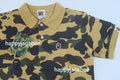 A BATHING APE BAPE KIDS 1ST CAMO ONE POINT POLO SHIRT