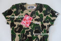A BATHING APE Ladies' ABC CAMO BAPE LOGO  RIB ONEPIECE
