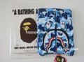 A BATHING APE Ladies' ABC CAMO CRYSTAL STONE SHARK FULL ZIP HOODIE