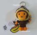 A BATHING APE BABY MILO STORE BABY MILO PLUSH DOLL KEYCHAIN TOKOYAKI