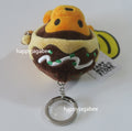 A BATHING APE BABY MILO STORE BABY MILO PLUSH DOLL KEYCHAIN TOKOYAKI